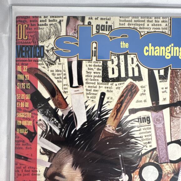 Shade, the Changing Man #33 (1990 Series) DC/Vertigo Comics VF/NM - Picture 2 of 6